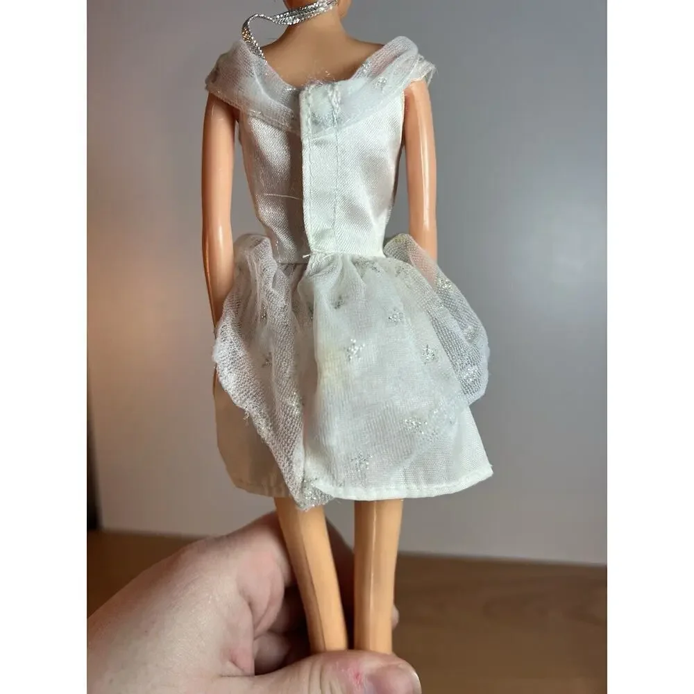 Red Hair Lovely Patsy Doll White Dress Vintage